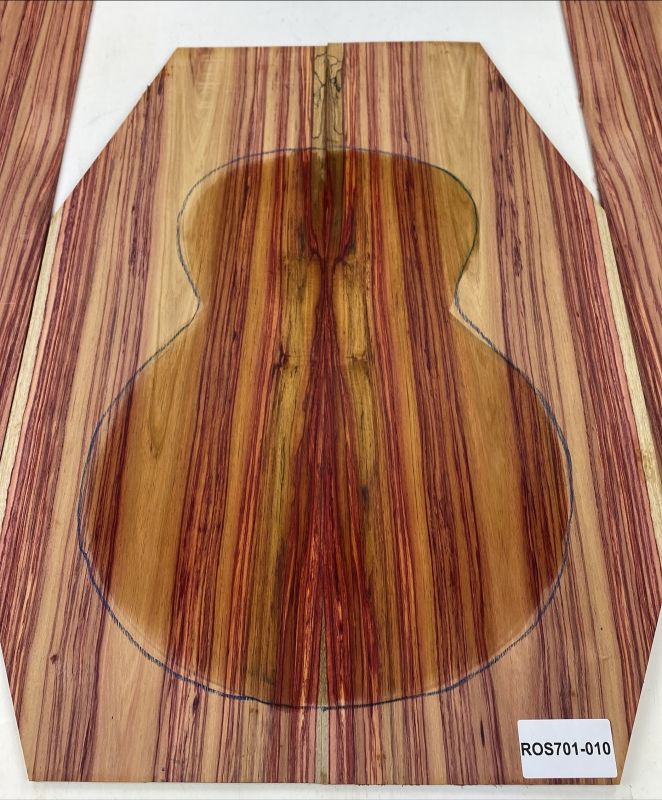 Back & Sides Bahia Rosewood Classic Unique Piece #010